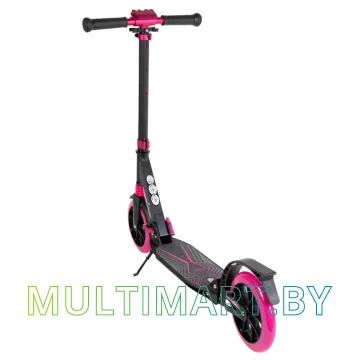 Самокат Tech Team City Scooter 2022 (черный/розовый) картинка 10